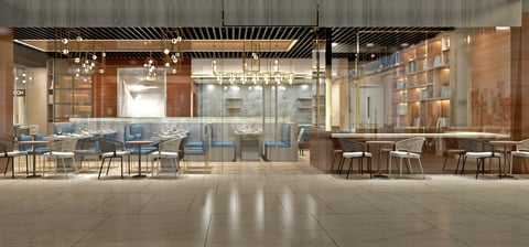 Modern restaurant