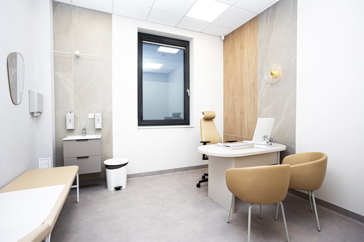 Modern healthcare facility designed for professional care